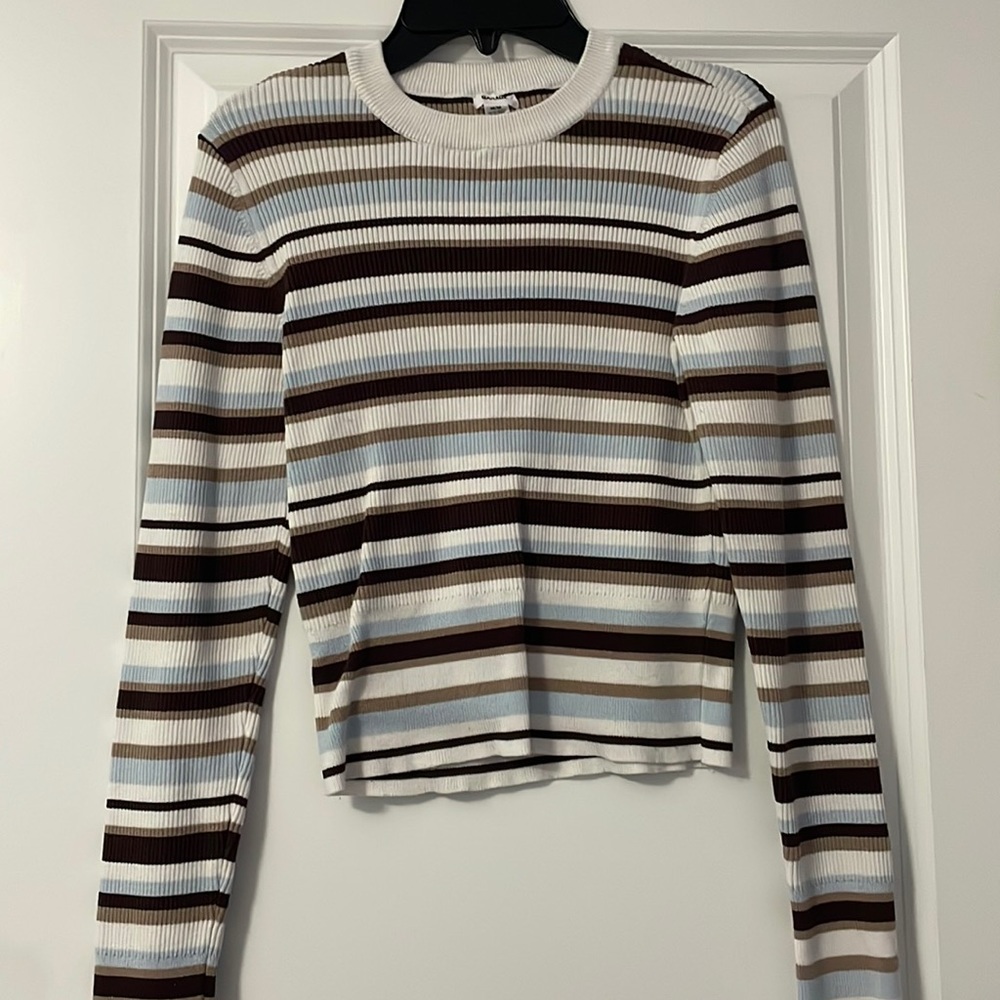 GARAGE Raven Ribbed Crew